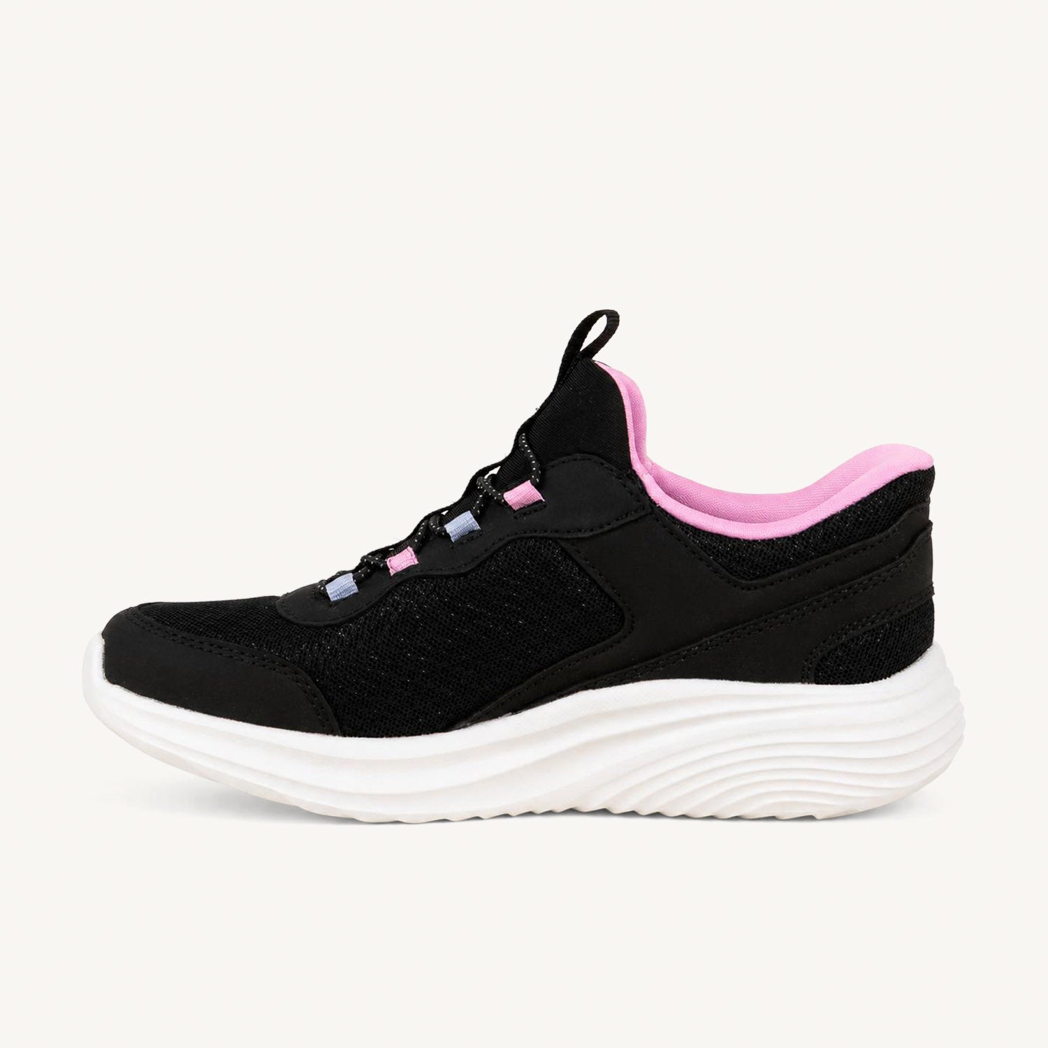Baskets Enfant SKECHERS BOUNDER PRO SLIP INS Noir