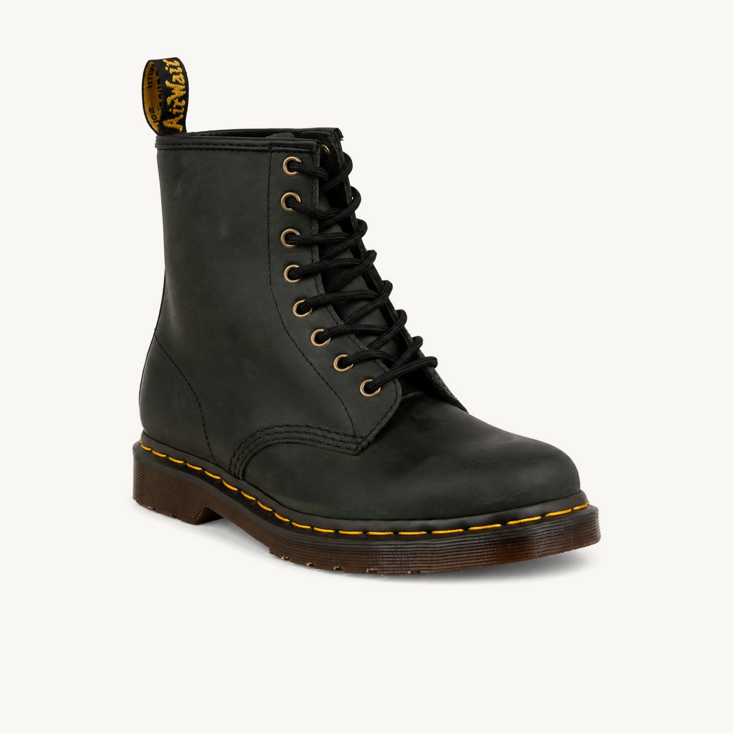 Boots et bottines Femme DOC MARTENS 1460 CRAZYHORSE Kaki