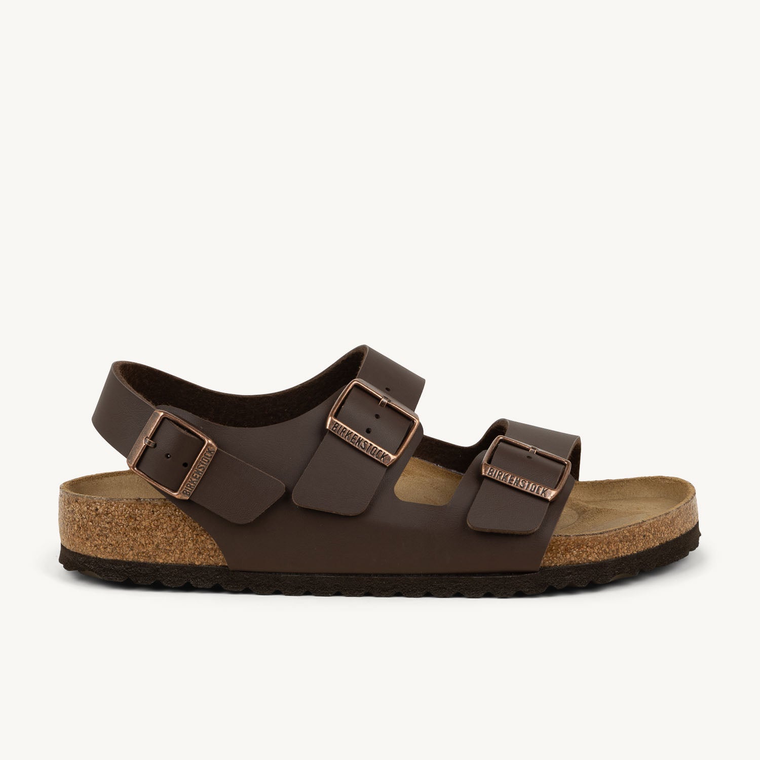 Sandales Homme BIRKENSTOCK MILANO BIRKO FLOR Marron