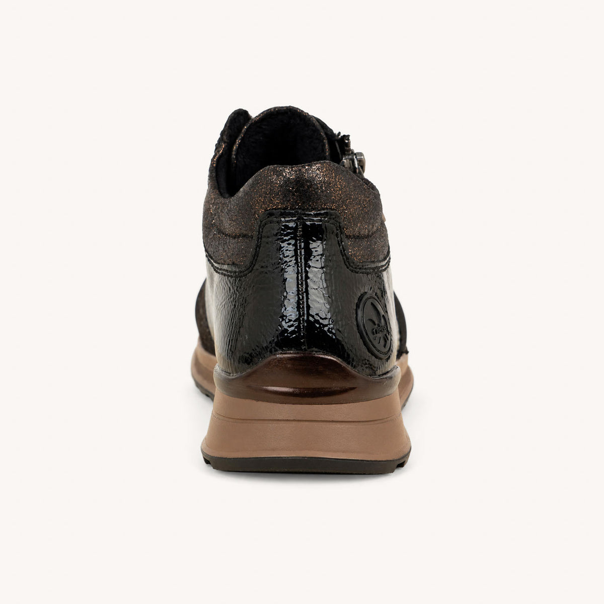 Baskets Femme RIEKER N1407 - RIEMO Noir
