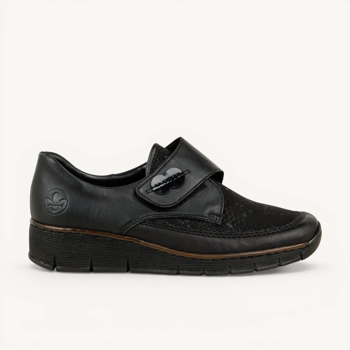 Derbies Femme RIEKER 537C0 - RIZZATO Noir