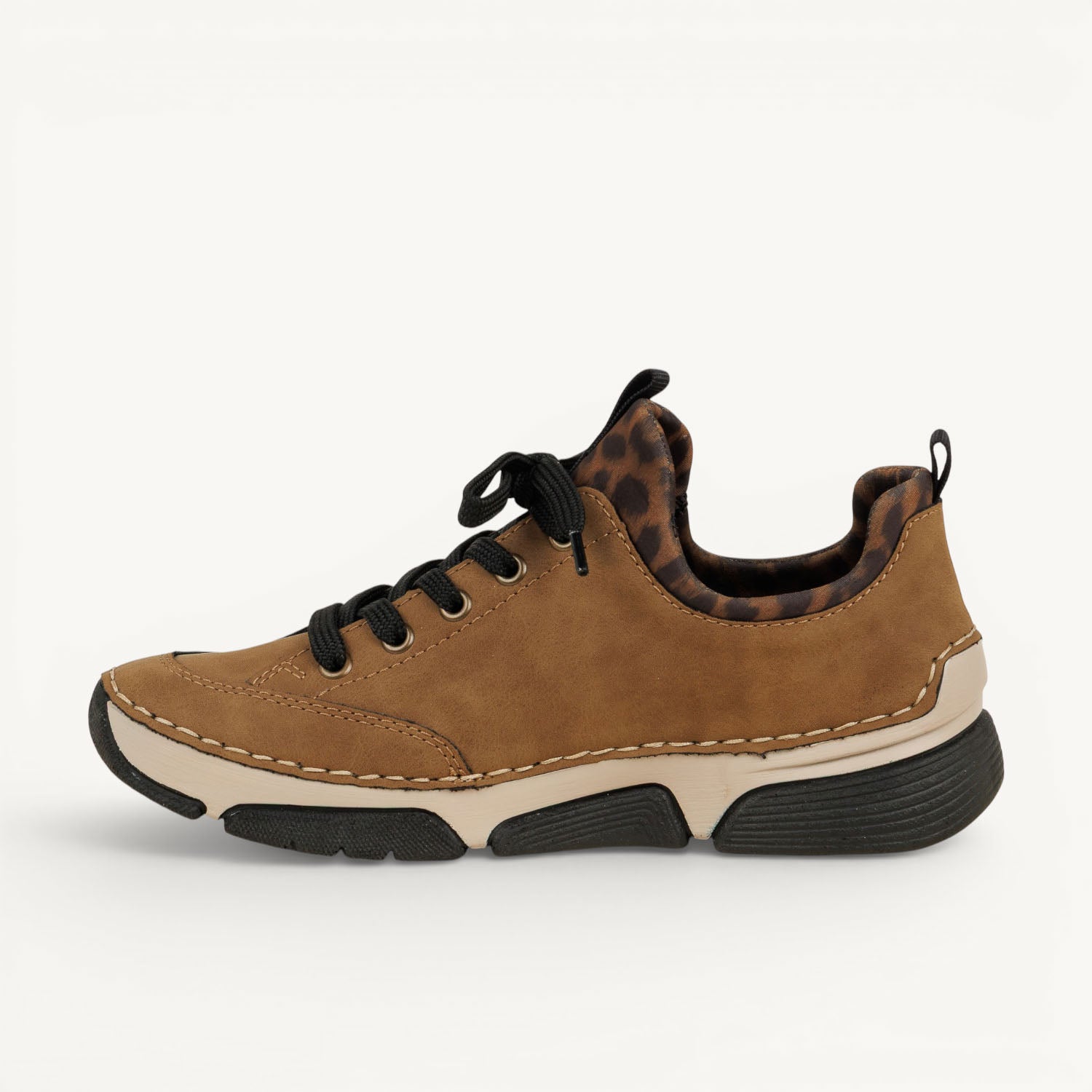Baskets Femme RIEKER 45973 - RIOT Marron