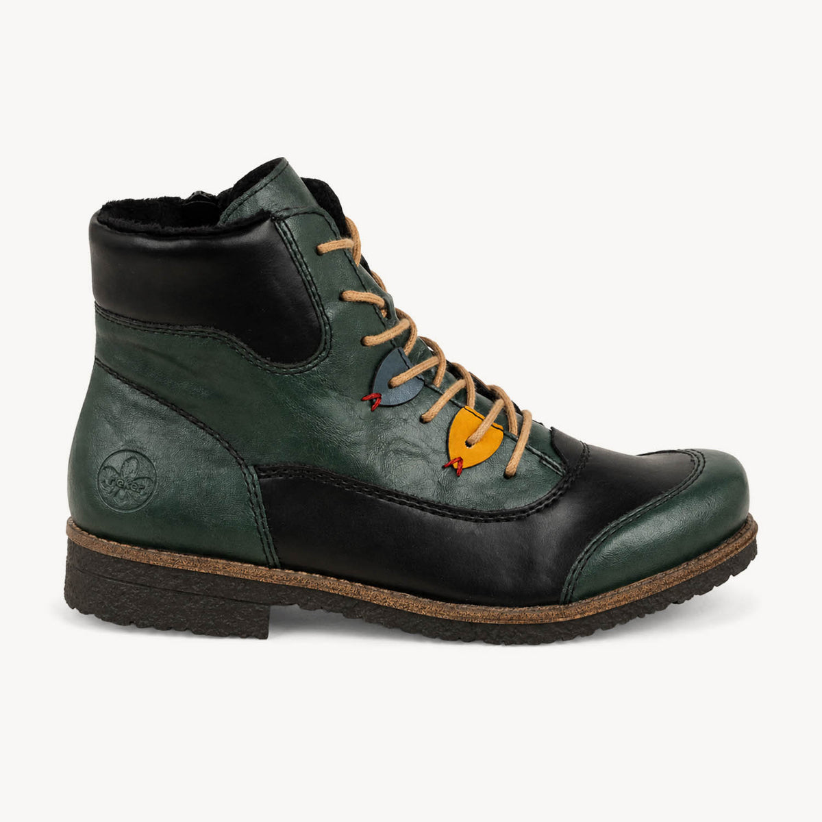 Boots et bottines Femme RIEKER 73510 - RICLY Vert