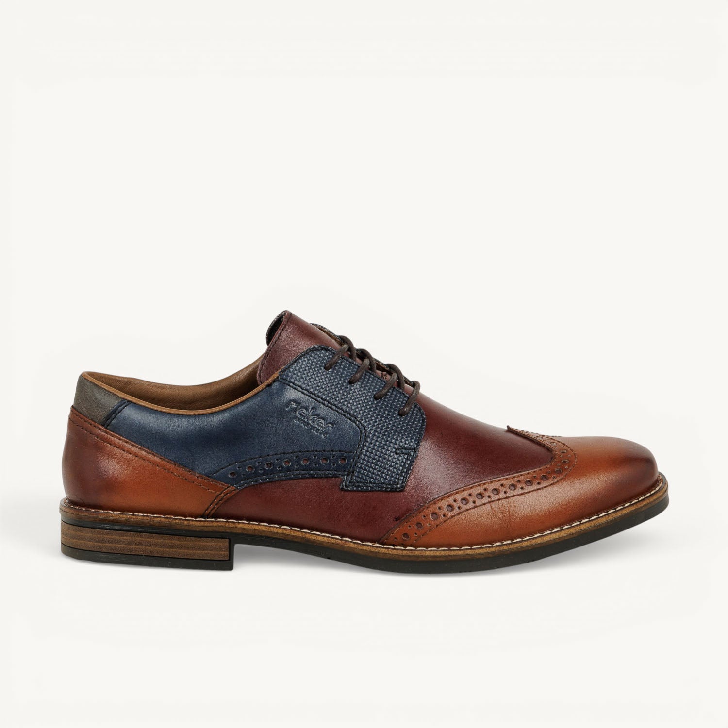 Derbies et Richelieus Homme RIEKER 13528 - RIMULTI Marron