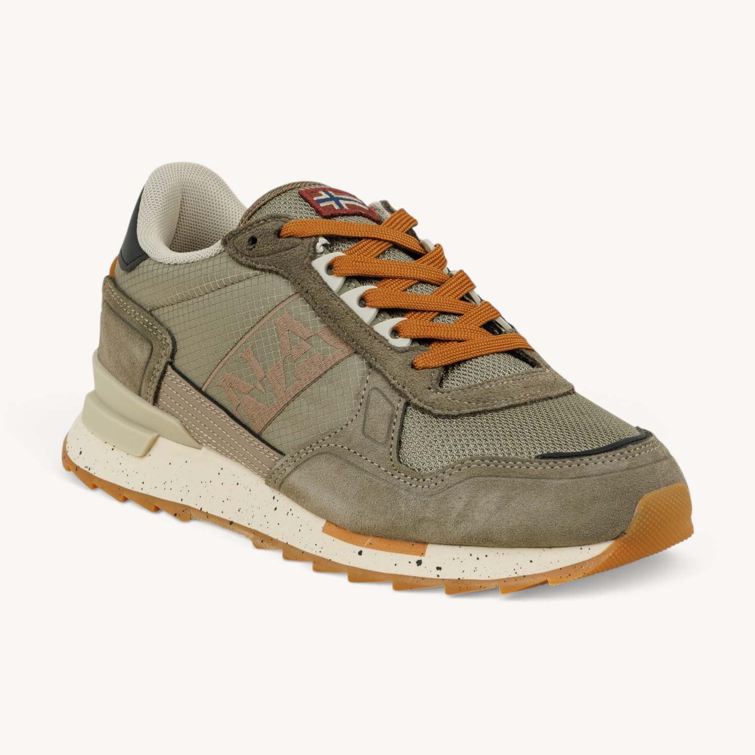 Baskets Homme NAPAPIJRI VALOR SUEDE Kaki