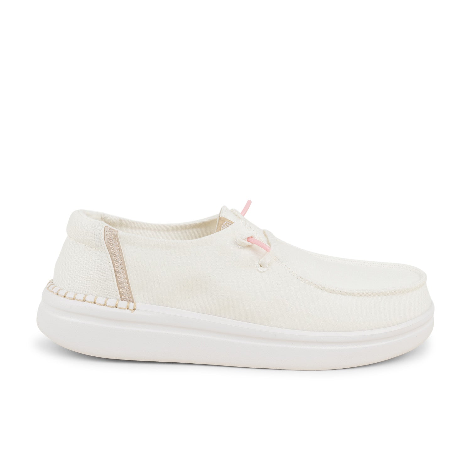 Mocassins Femme HEYDUDE WENDY RISE Blanc