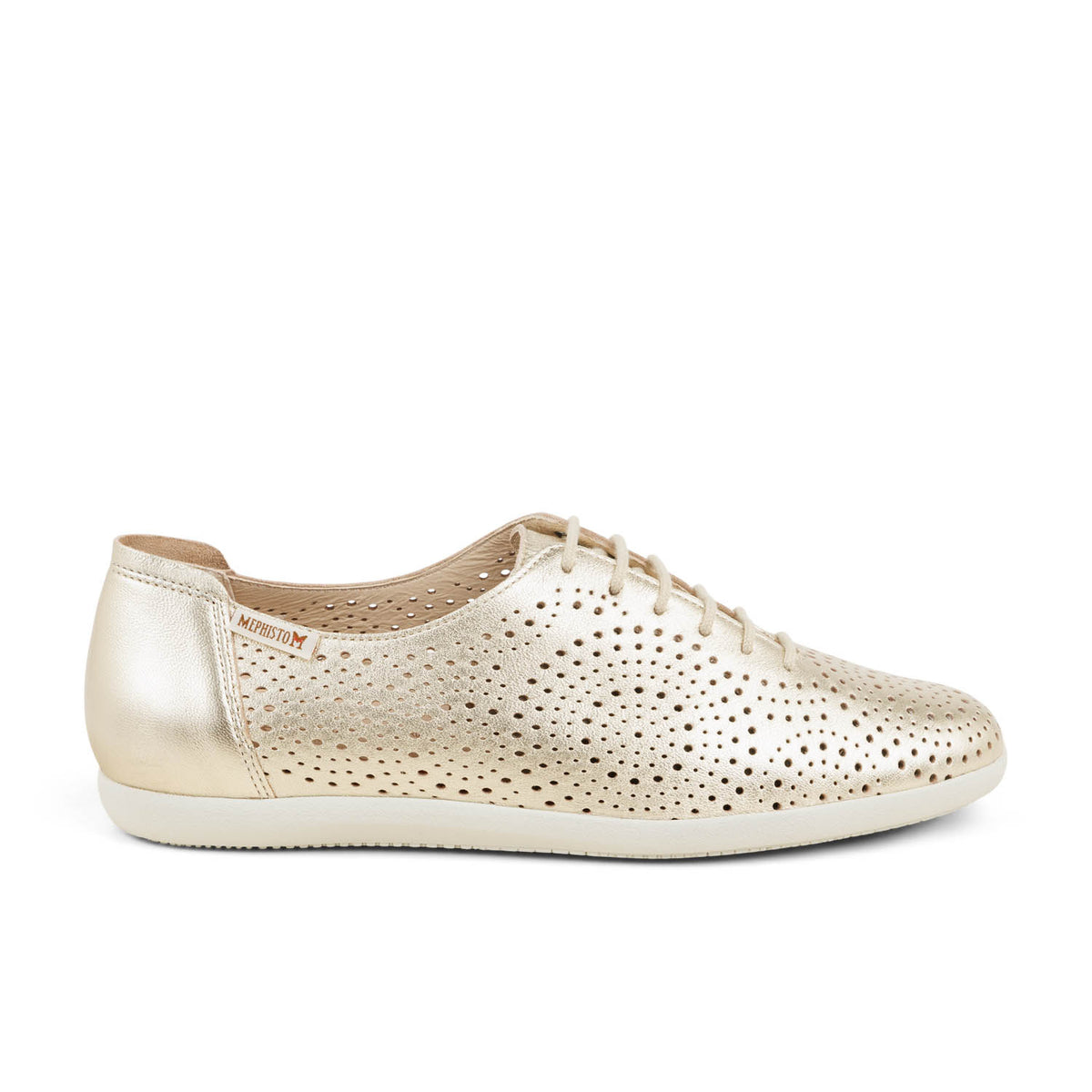 Baskets Femme MEPHISTO KATIE SUN Or/Bronze