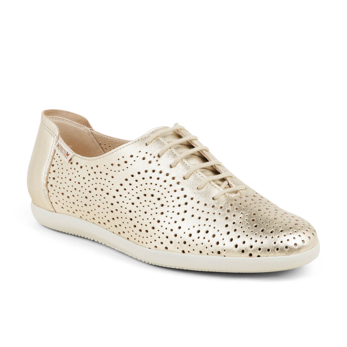 Baskets Femme MEPHISTO KATIE SUN Or/Bronze