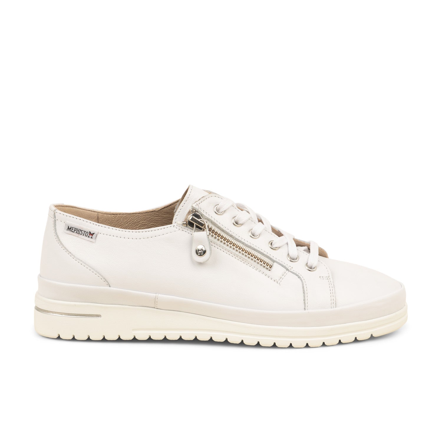 Baskets Femme MEPHISTO JUNE Blanc