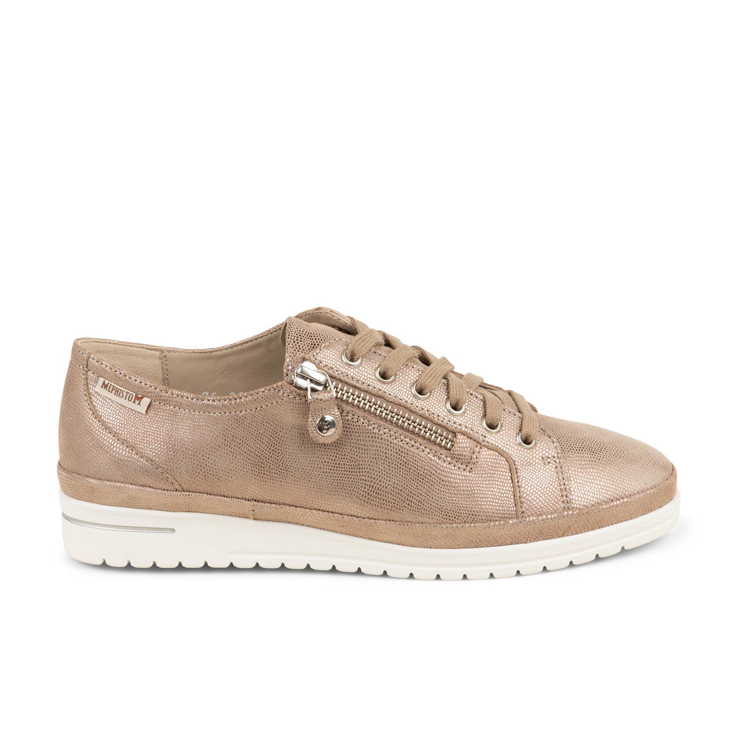 Baskets Femme MEPHISTO JUNE Beige