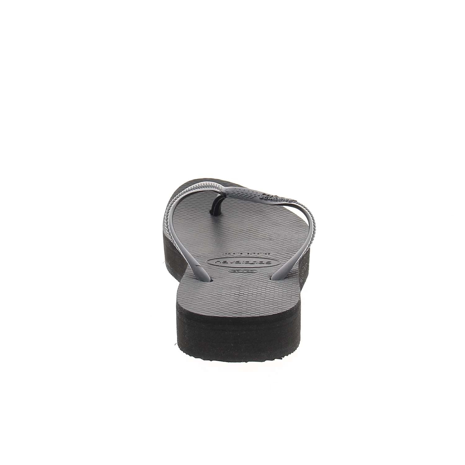 Tongs et crocs Femme HAVAIANAS SLIM PLATFORM Noir