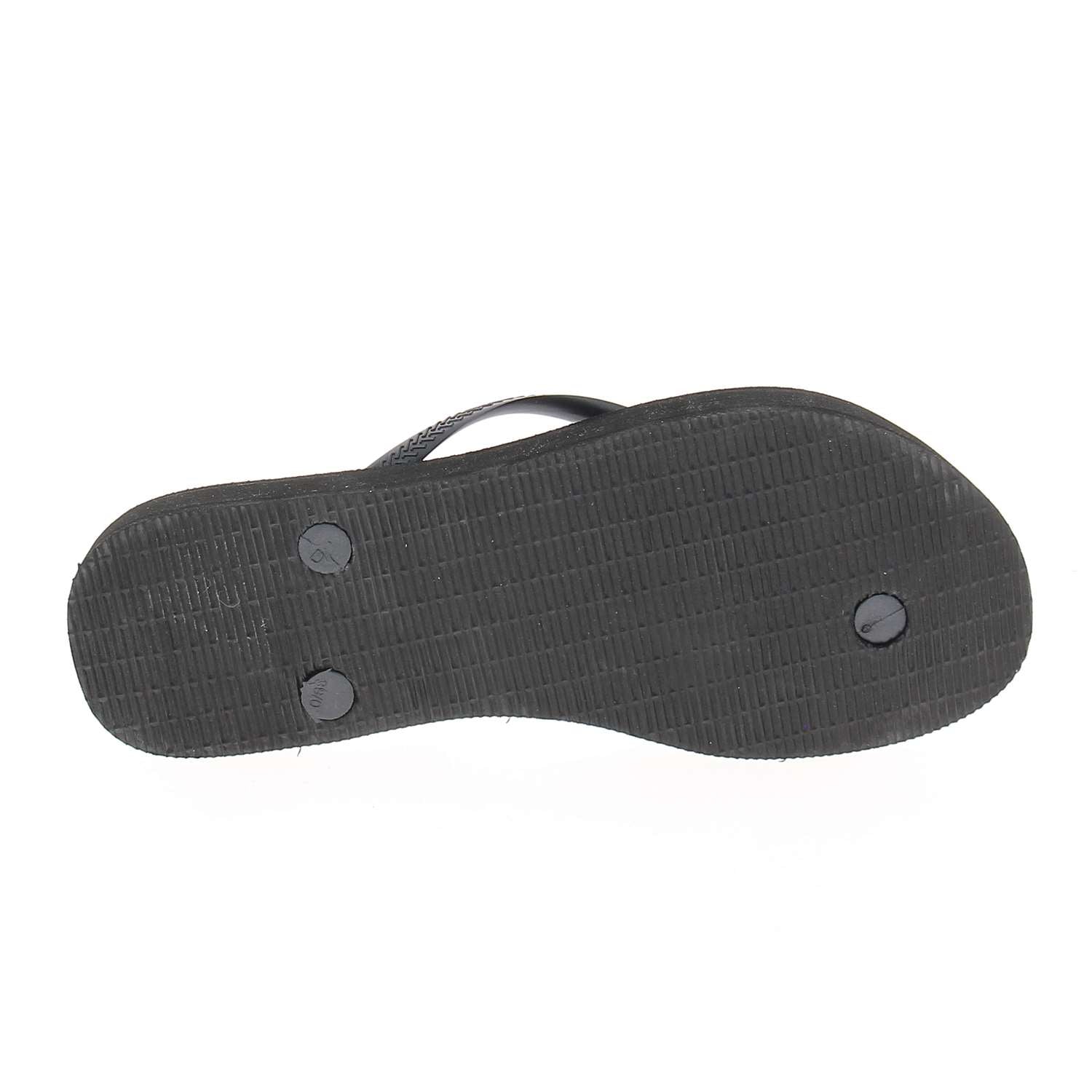 Tongs et crocs Femme HAVAIANAS SLIM PLATFORM Noir