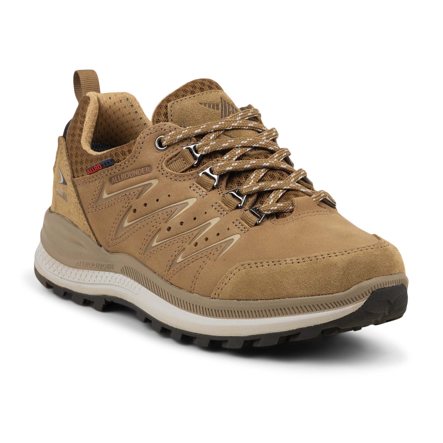 Baskets Femme ALLROUNDER BY MEPHISTO SEJATEX Camel