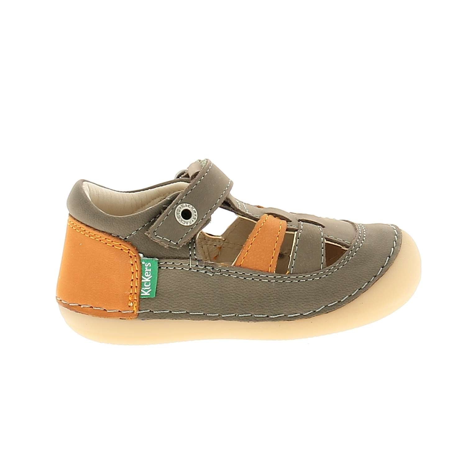 Sandales Enfant KICKERS SUSHY Kaki
