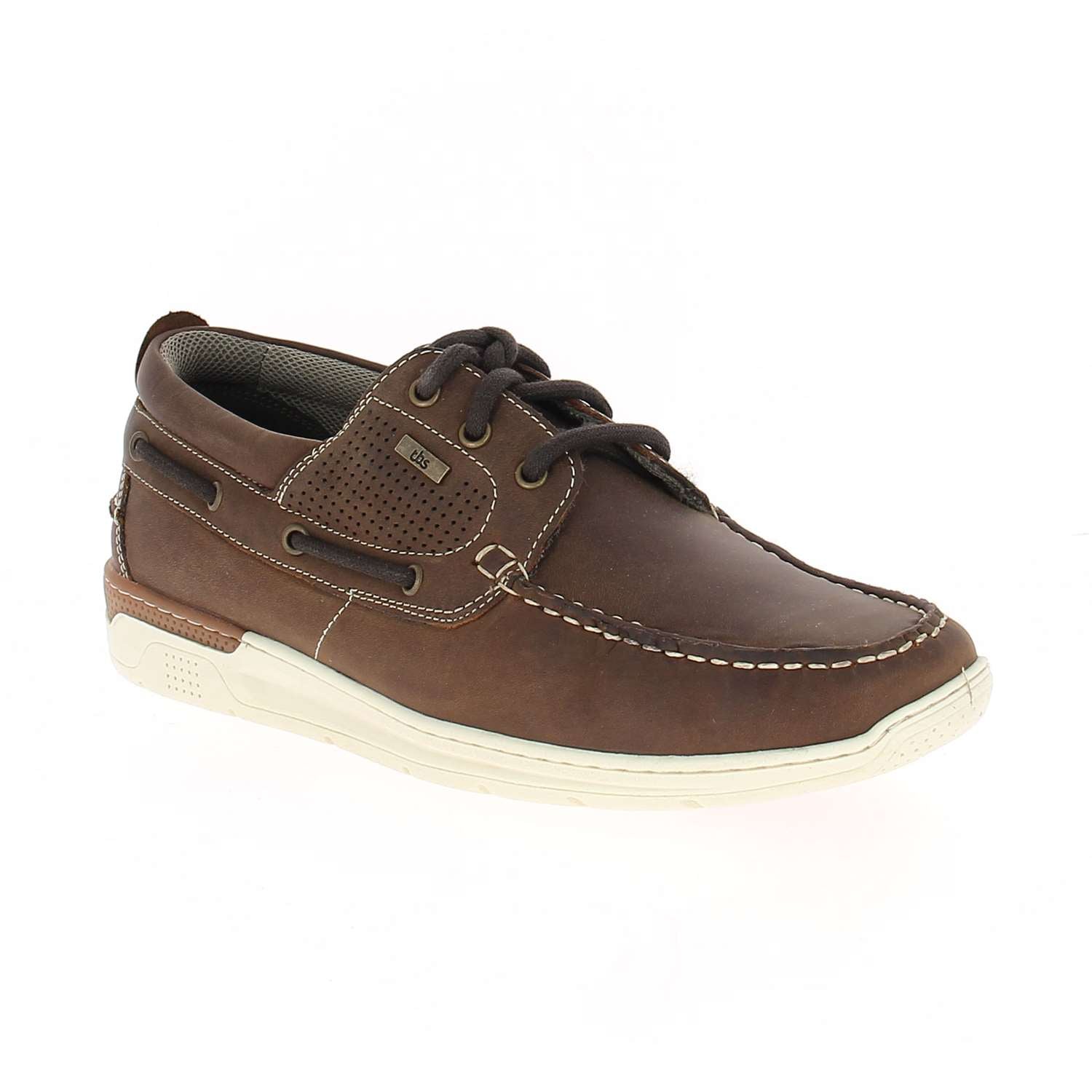 Chaussures bateau Homme TBS MATBOAT Marron