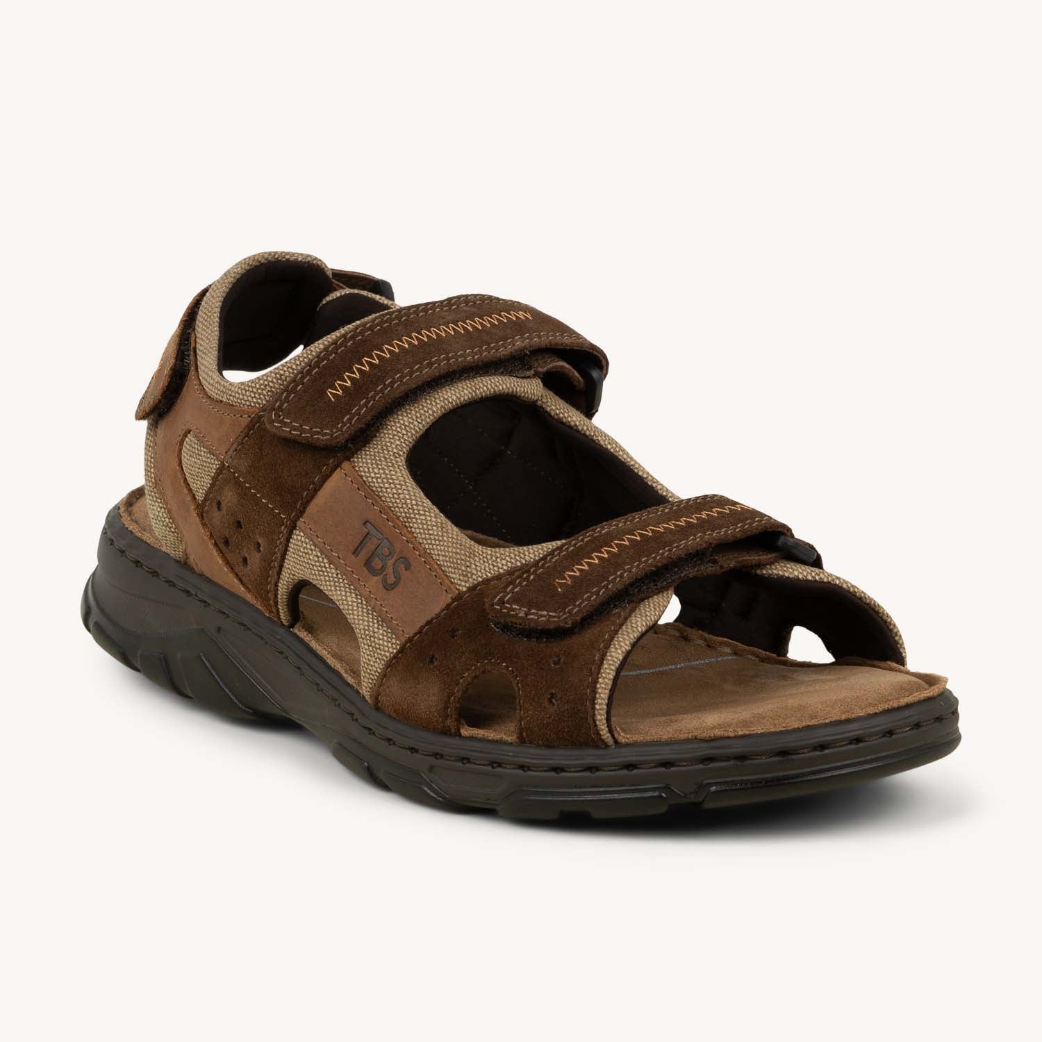 Sandales Homme TBS JOHALIN Marron