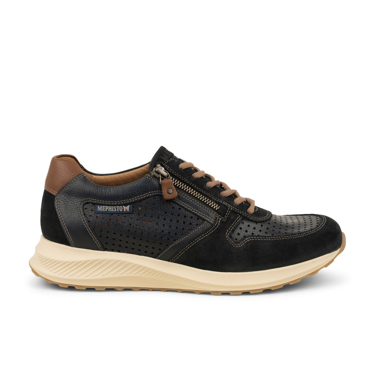 Baskets Homme MEPHISTO DINO PERF Bleu