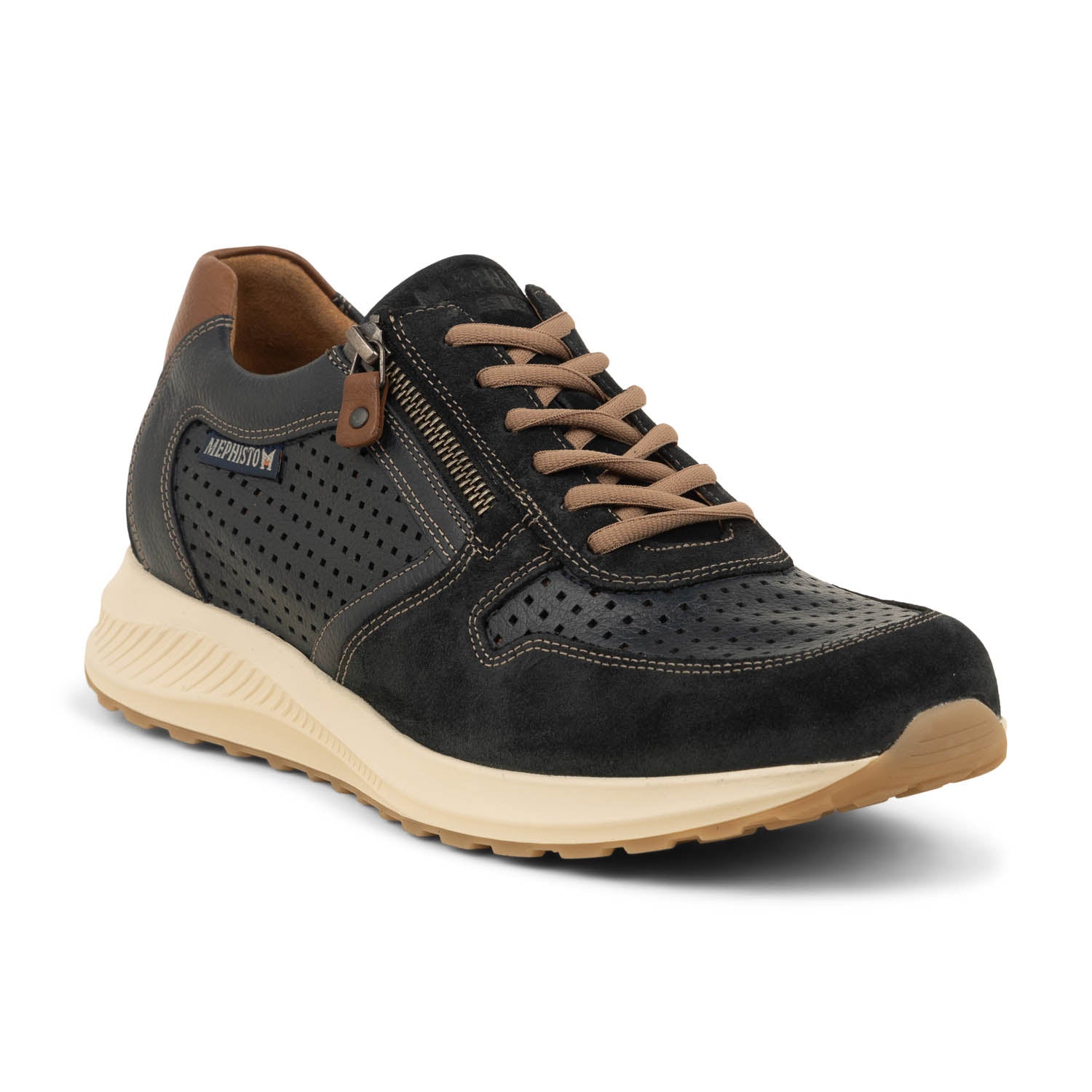 Baskets Homme MEPHISTO DINO PERF Bleu