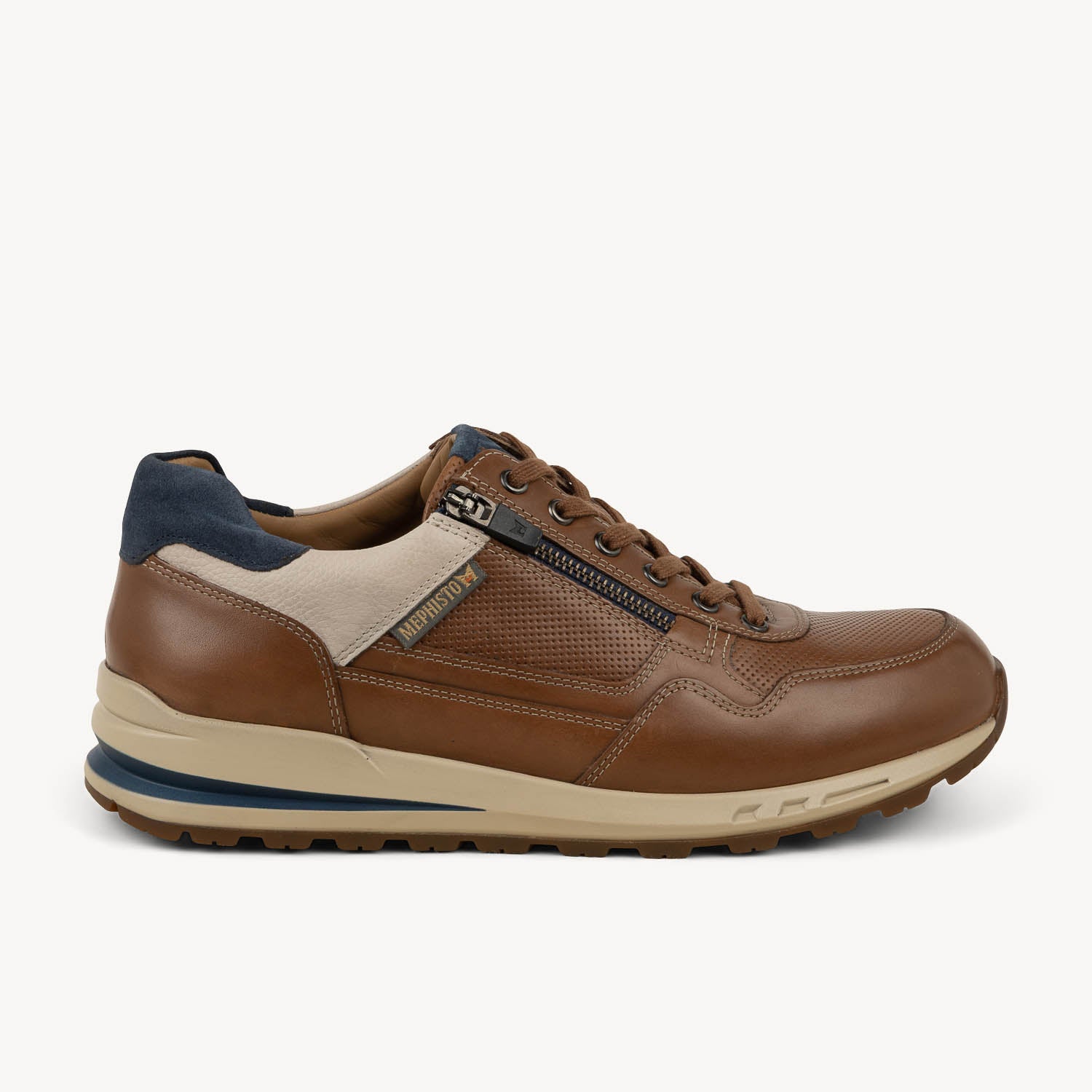 Baskets Homme MEPHISTO BRADLEY Marron