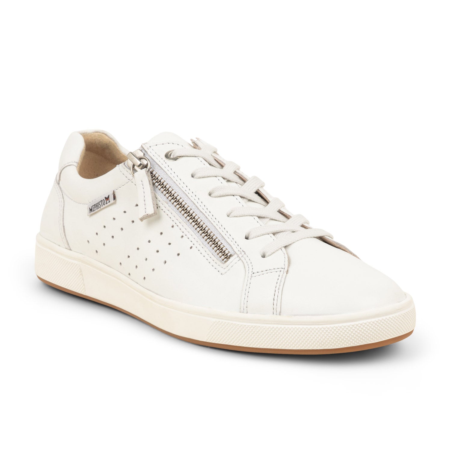 Baskets Femme MEPHISTO NIKITA Blanc