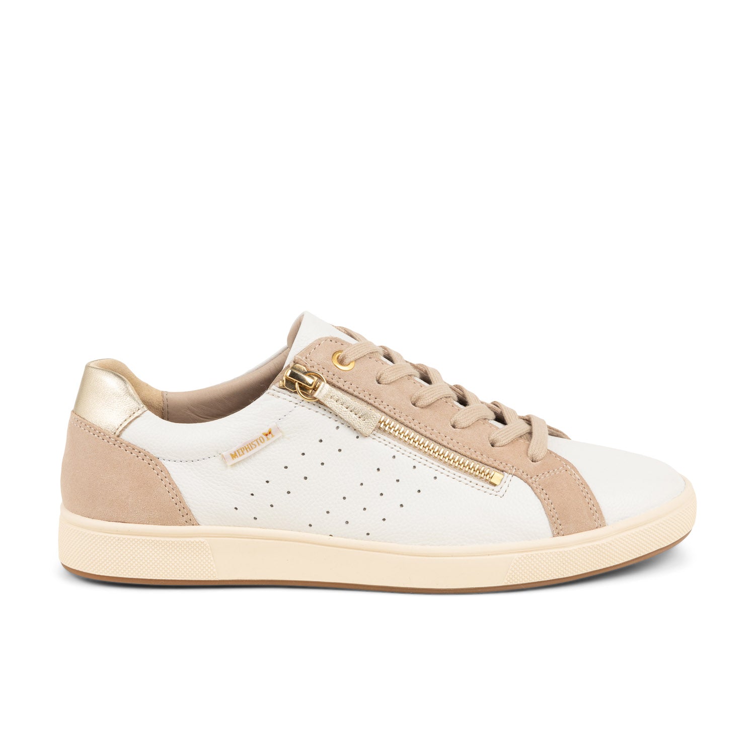 Baskets Femme MEPHISTO NIKITA Blanc