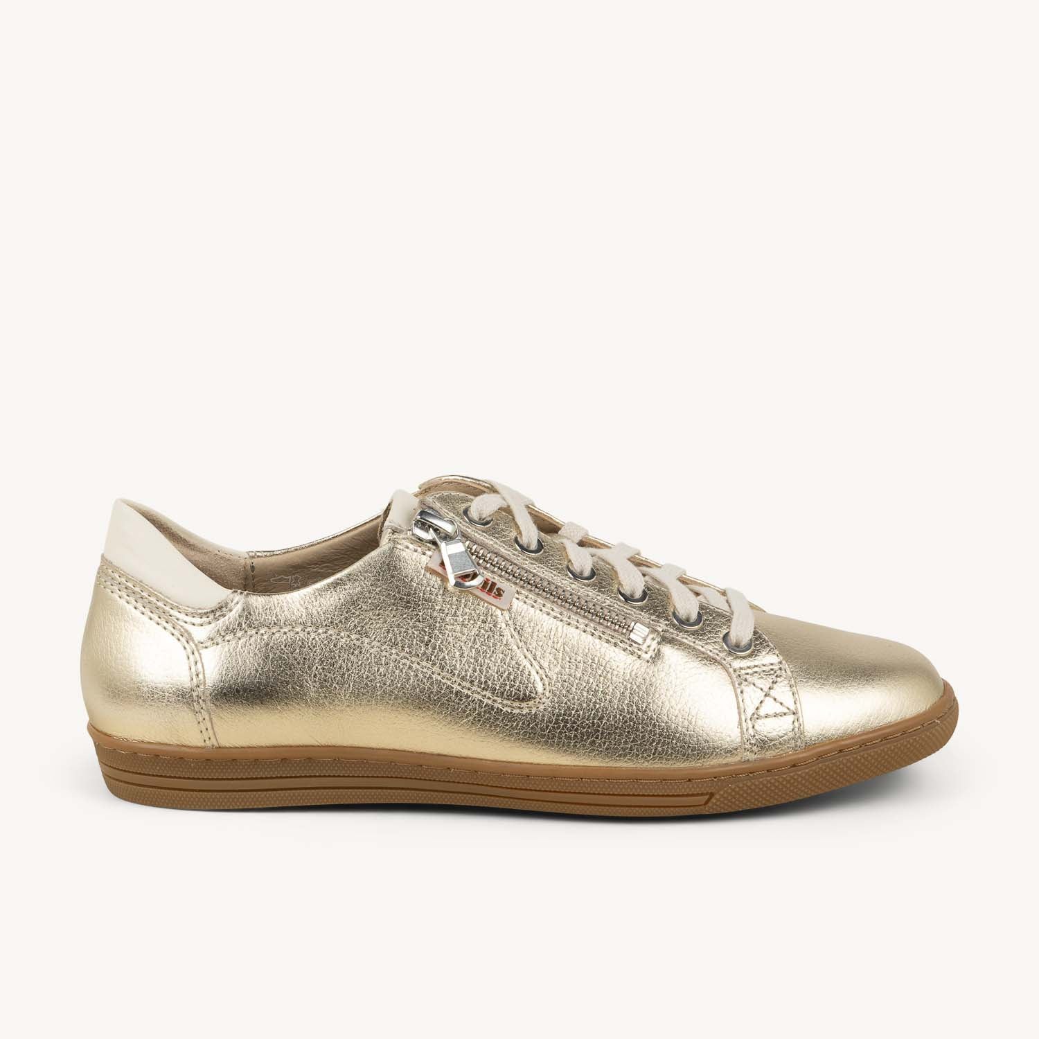 Baskets Femme MEPHISTO HAWAI Or/Bronze