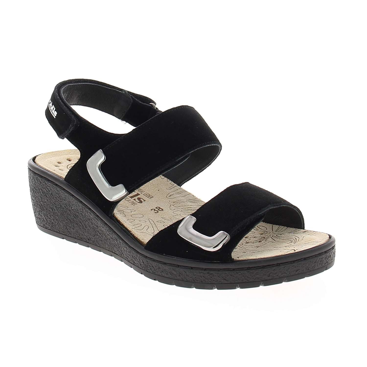 Sandales Femme MOBILS BY MEPHISTO PAM CHIC Noir