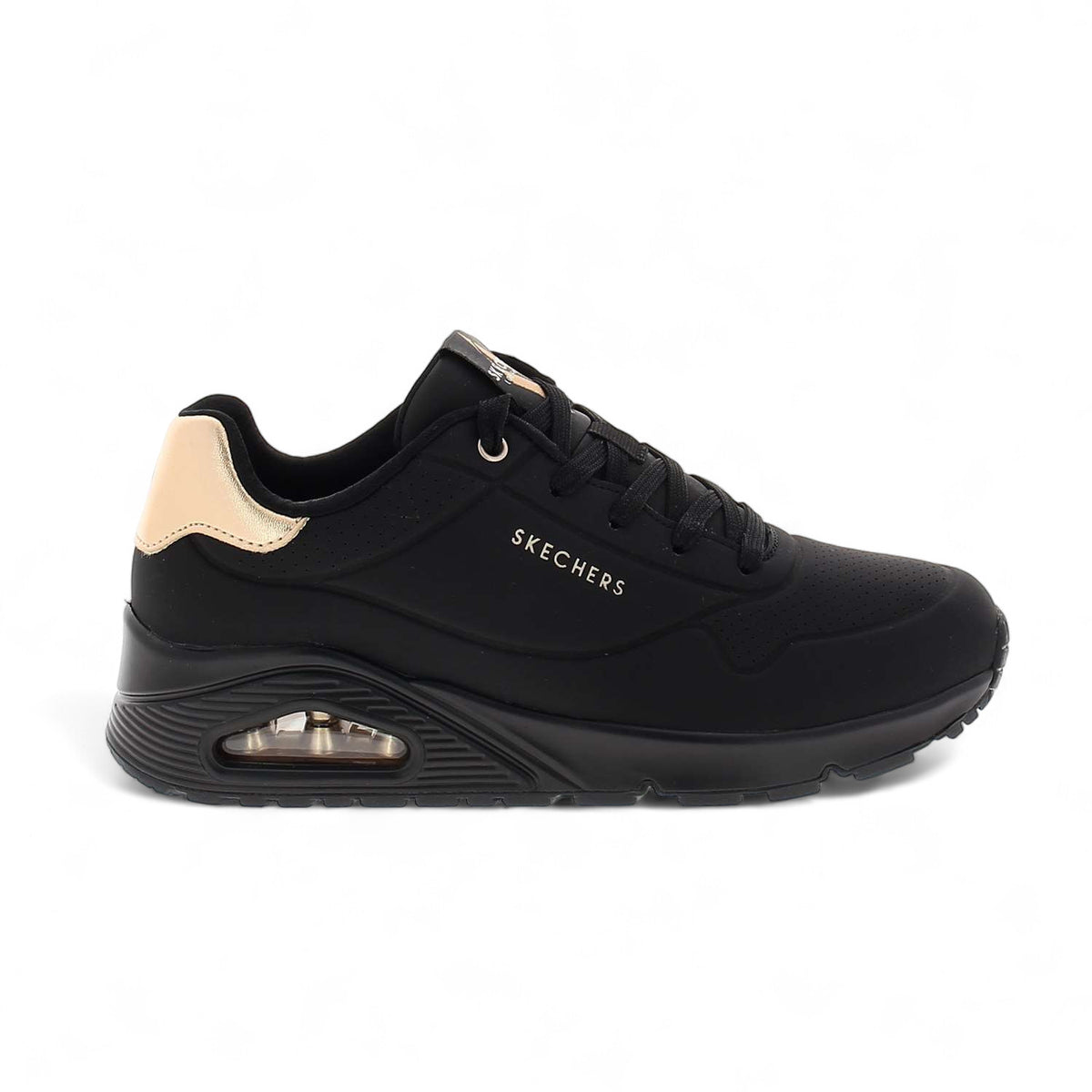 Sneakers Femme SKECHERS UNO GOLDEN AIR Noir