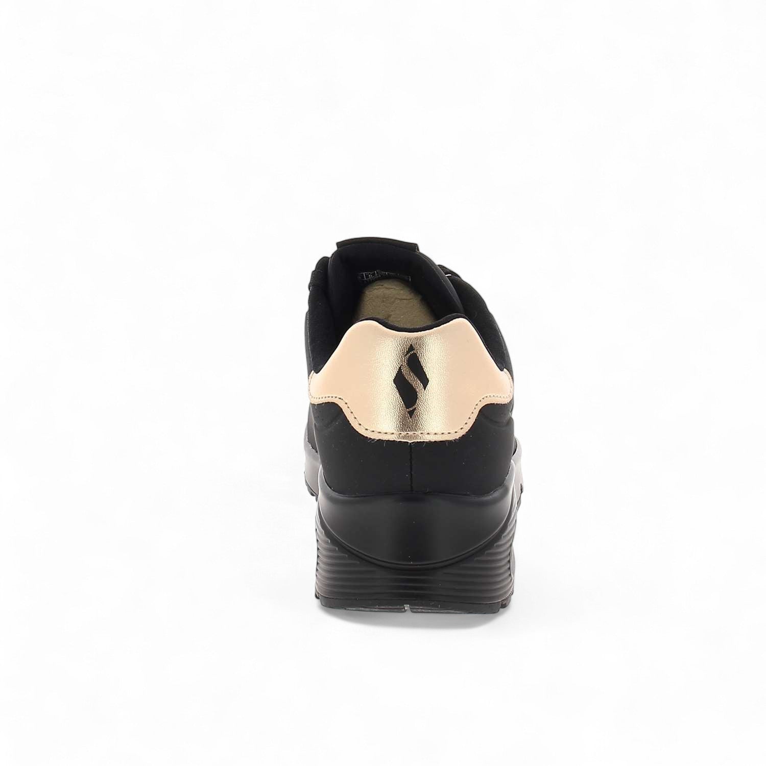 Baskets Femme SKECHERS UNO GOLDEN AIR Noir