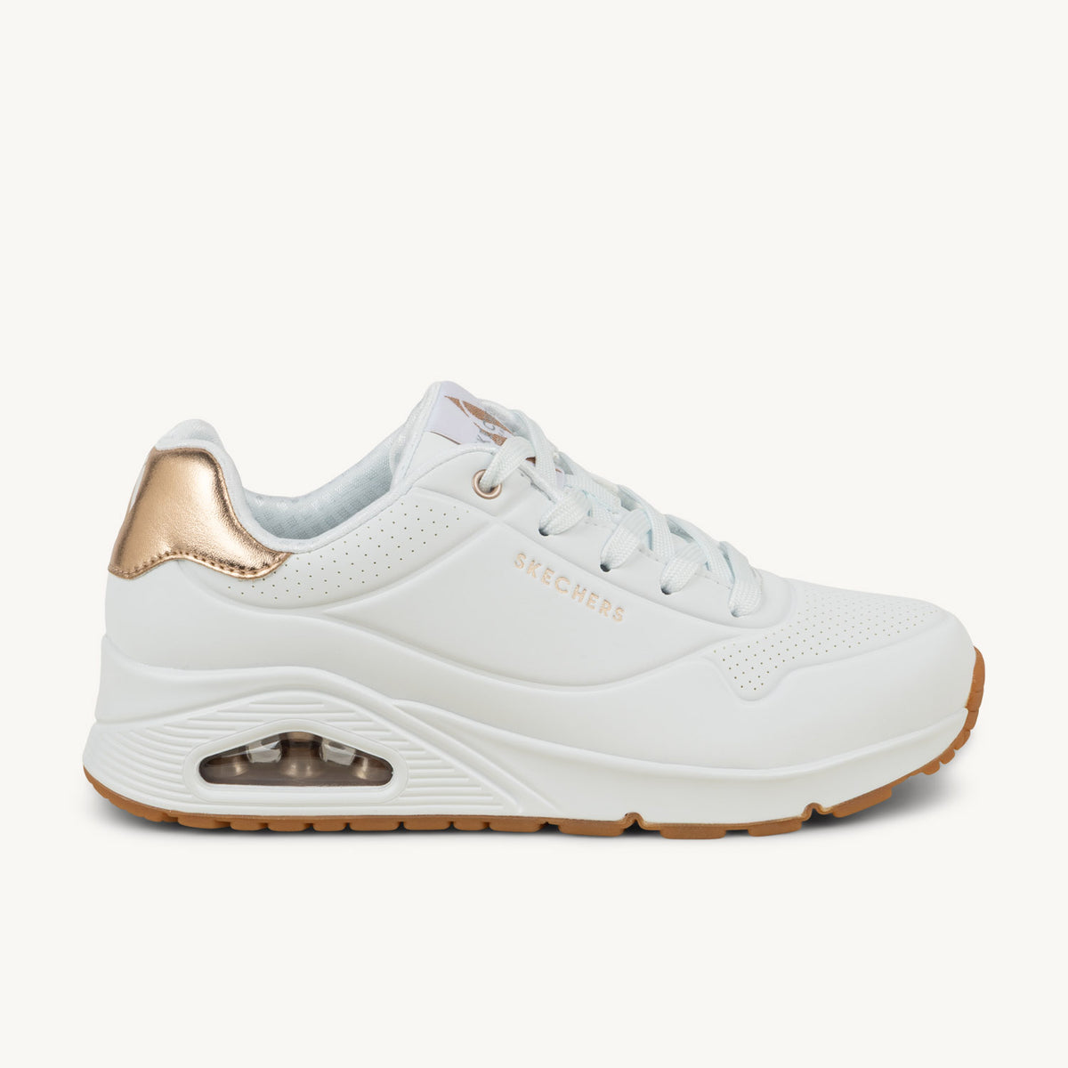 Sneakers Femme SKECHERS UNO GOLDEN AIR Blanc