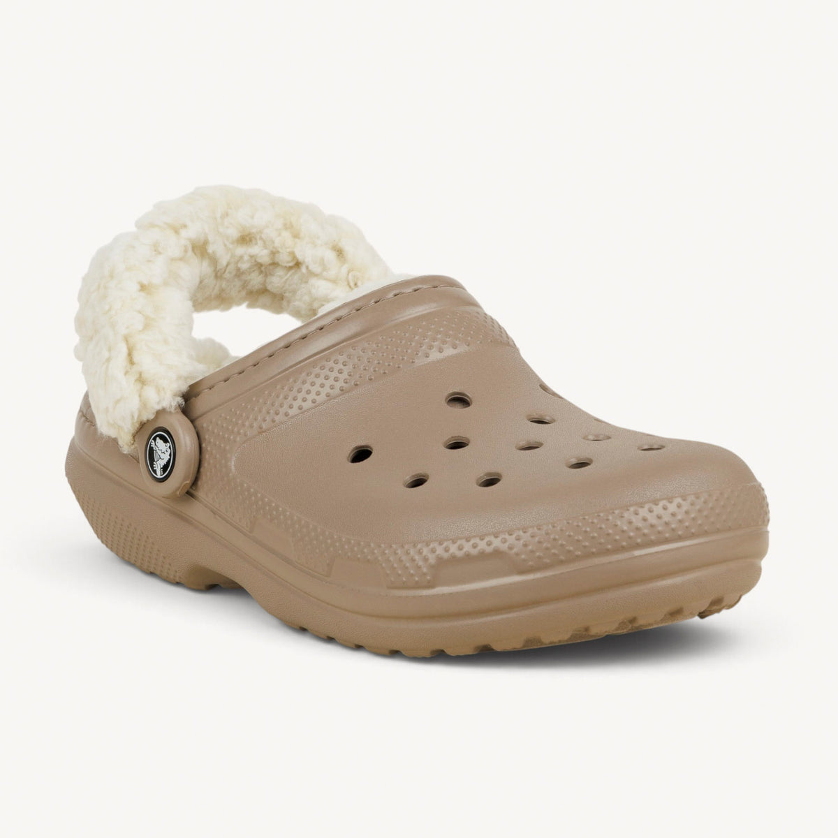 Tongs et crocs Femme CROCS CLASSIC FLEECE LINED CLOG Beige
