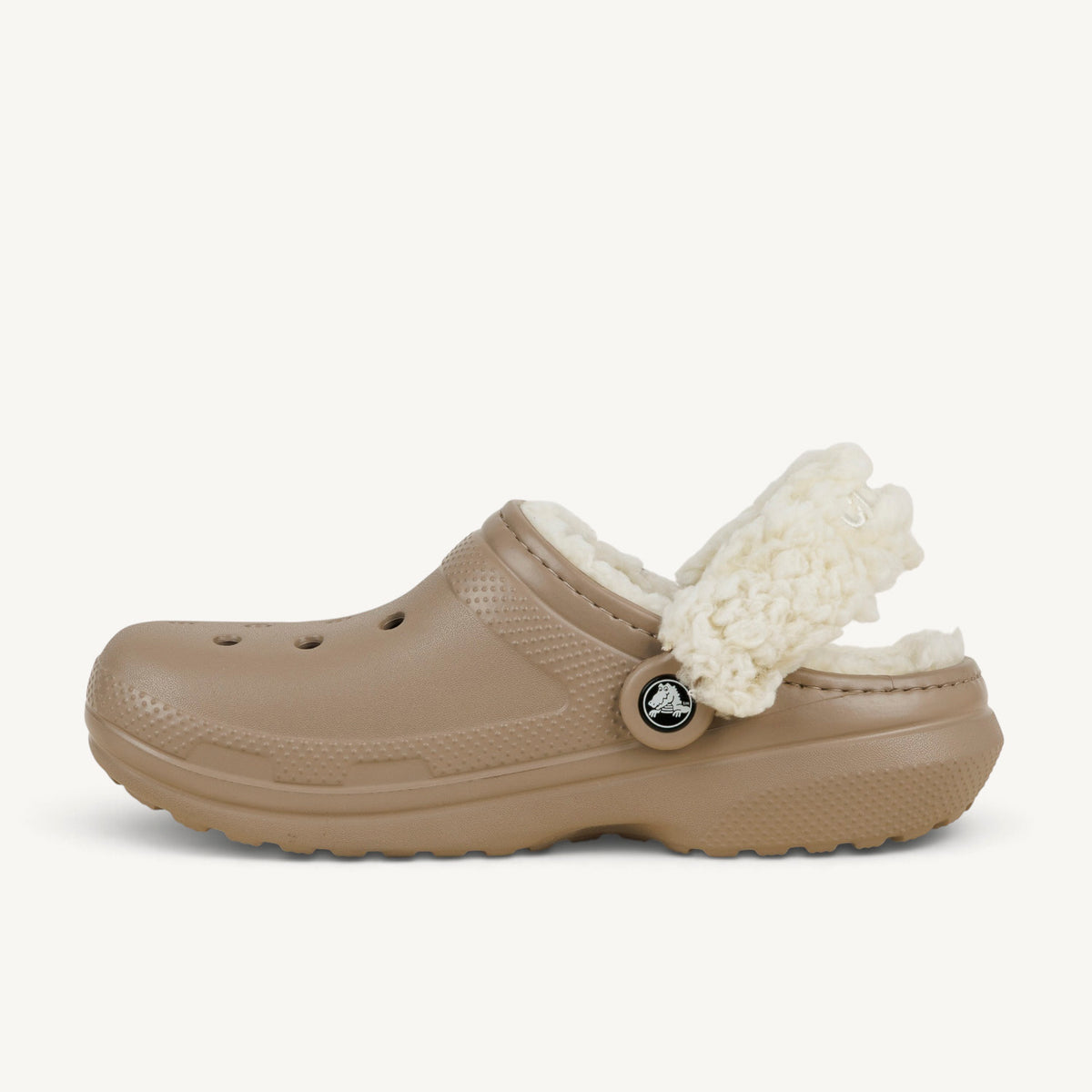 Tongs et crocs Femme CROCS CLASSIC FLEECE LINED CLOG Beige