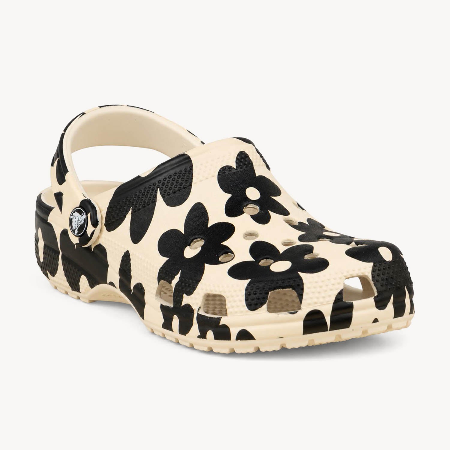 Tongs et crocs Femme CROCS CLASSIC POP PETALS CLOG Beige