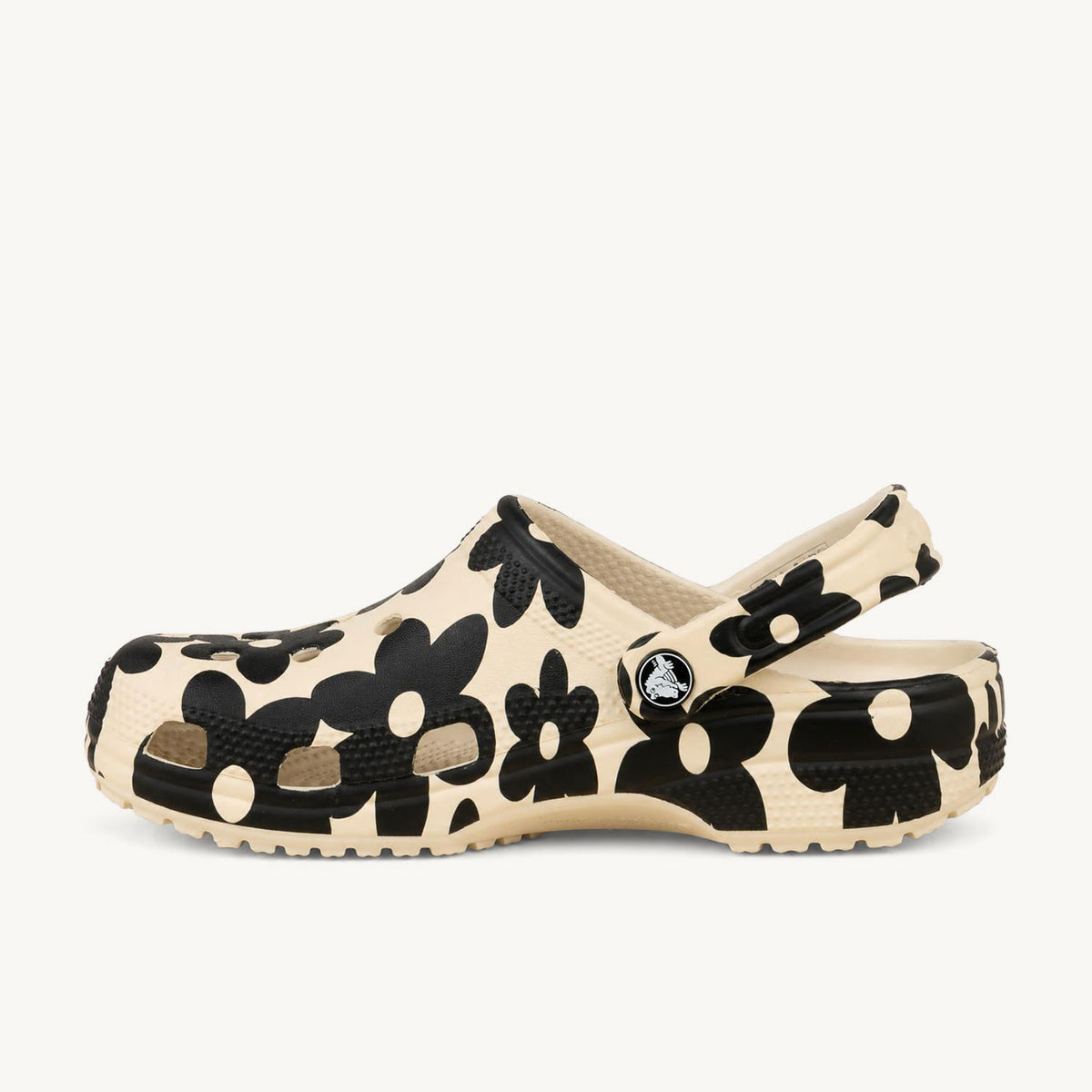 Tongs et crocs Femme CROCS CLASSIC POP PETALS CLOG Beige