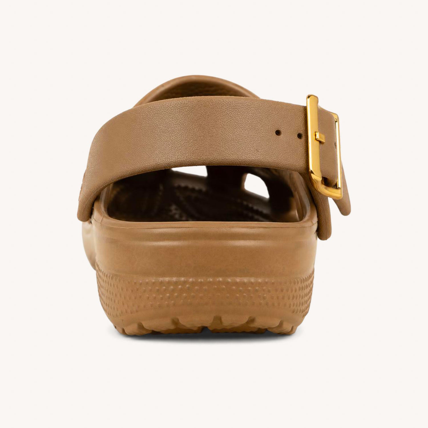 Tongs et crocs Femme CROCS CLASSIC METALLIC BUCKLE CLOG Marron