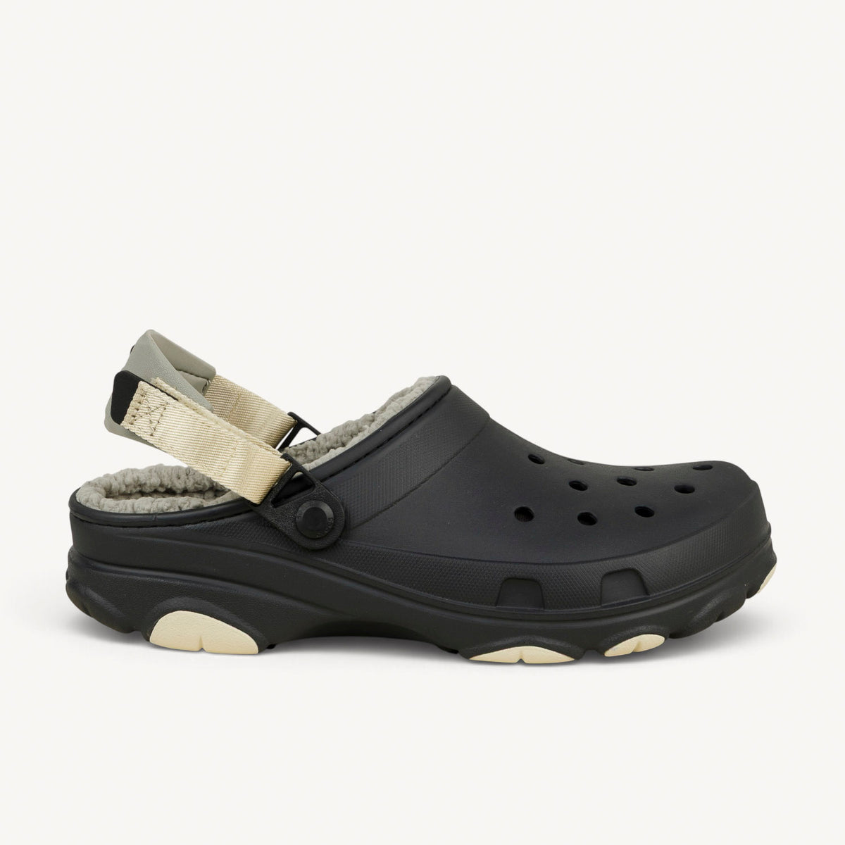 Tongs et Crocs Homme CROCS ALL TERRAIN LINED CLOG Noir