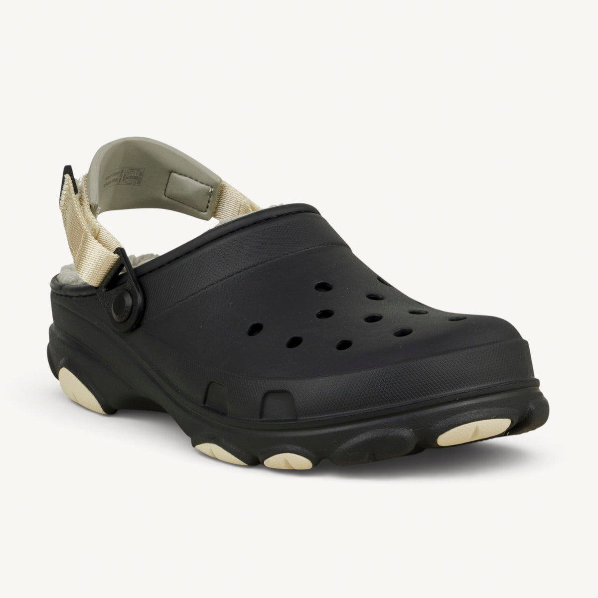 Tongs et Crocs Homme CROCS ALL TERRAIN LINED CLOG Noir