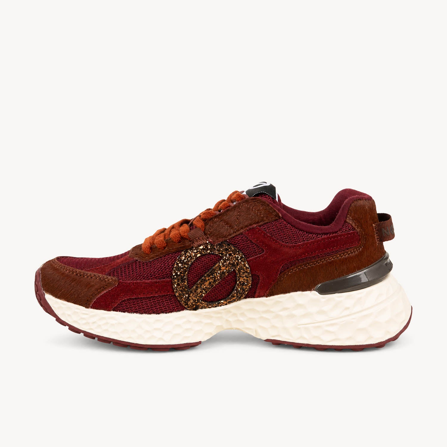 Baskets Femme NO NAME CARTER 2 RUNNER Bordeaux