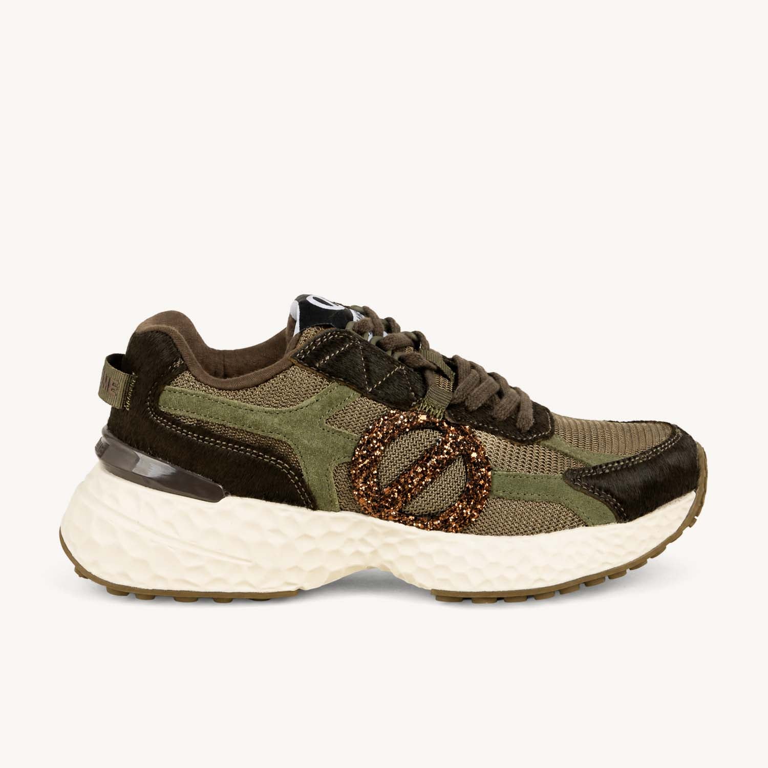 Baskets Femme NO NAME CARTER 2 RUNNER Kaki