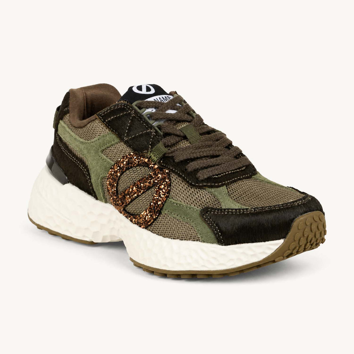 Baskets Femme NO NAME CARTER 2 RUNNER Kaki