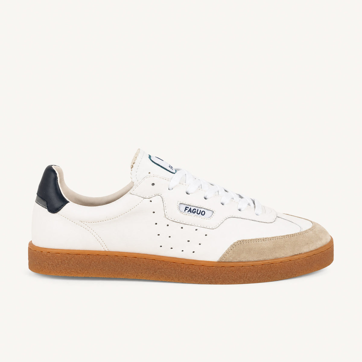 Baskets Homme FAGUO LUMBO Blanc