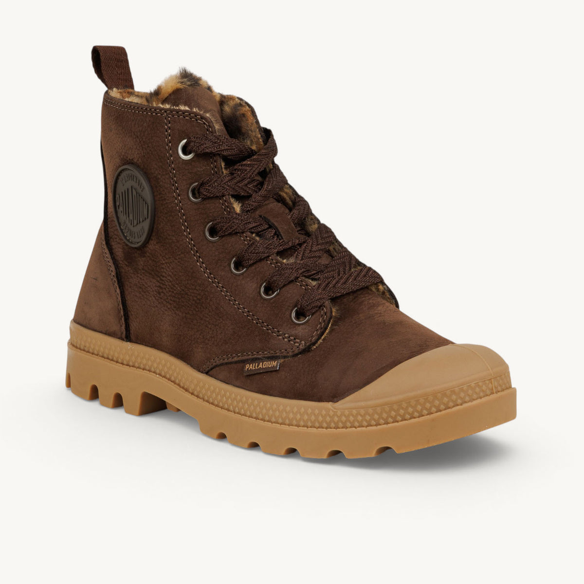 Boots et bottines Femme PALLADIUM PAMPA HI ZIP WIND - 94979 Marron