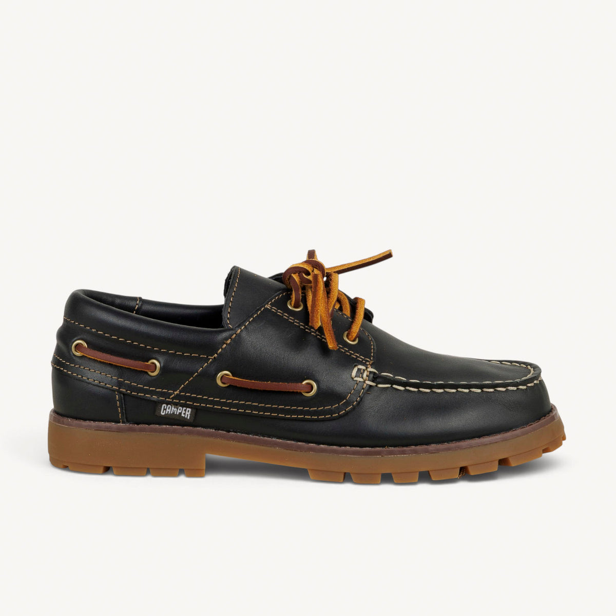 Chaussures Bateau Enfant CAMPER COMPAS Bleu
