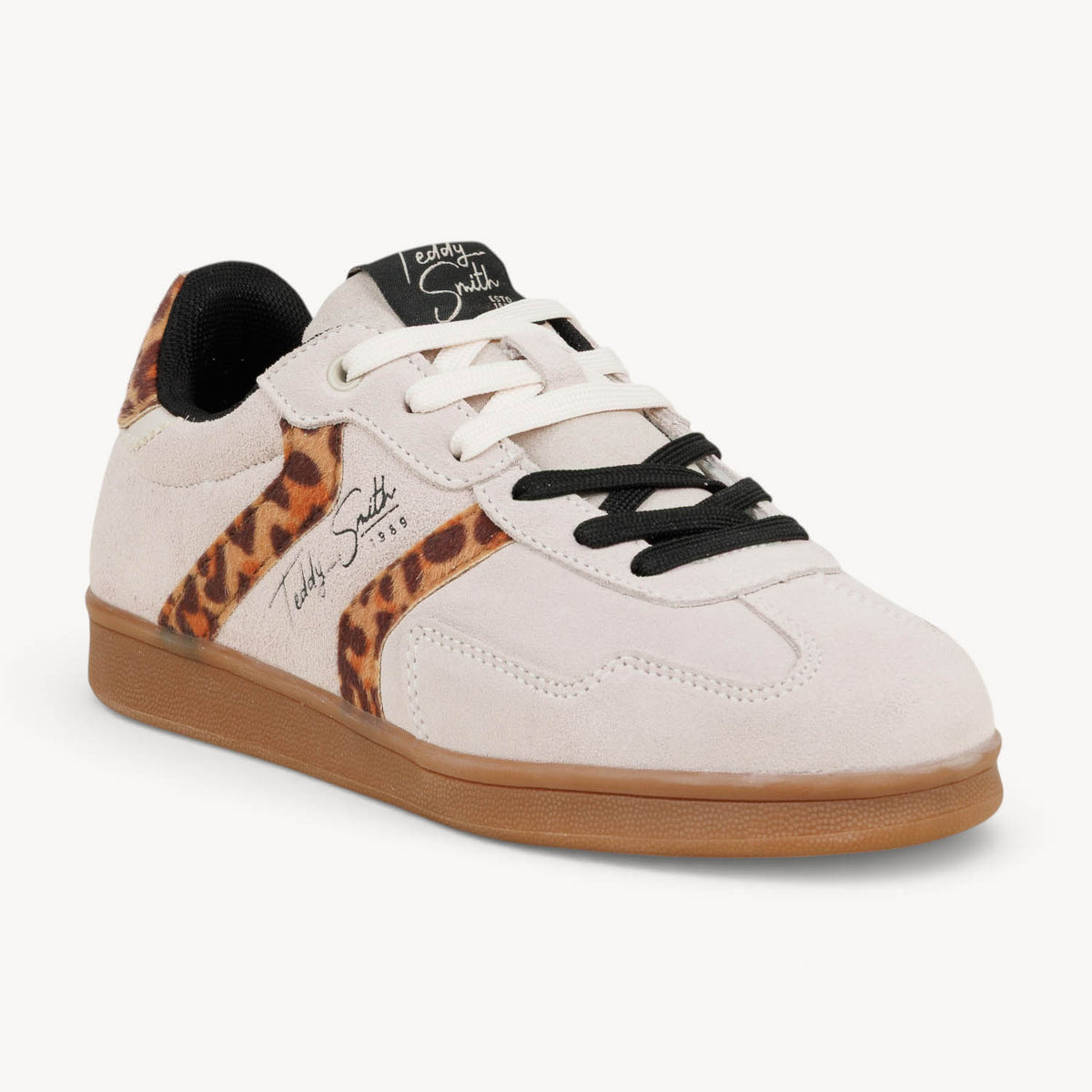 Baskets Femme TEDDY SMITH 12113 - TELEO Beige