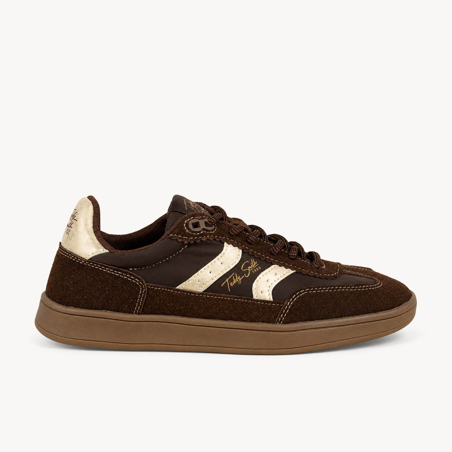 Baskets Femme TEDDY SMITH TEBANY Marron