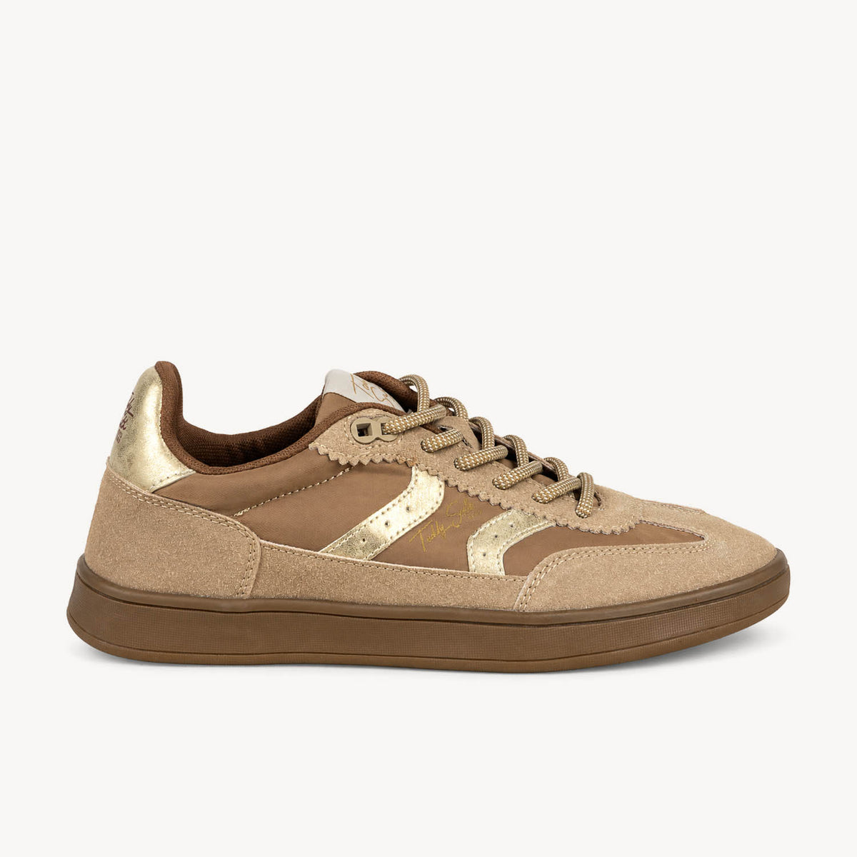 Baskets Femme TEDDY SMITH TEBANY Beige