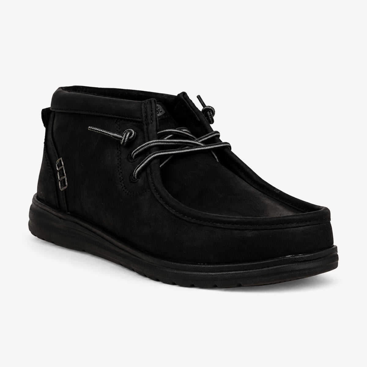 Chaussures bateau Homme HEYDUDE WALLY MID GRIP Noir