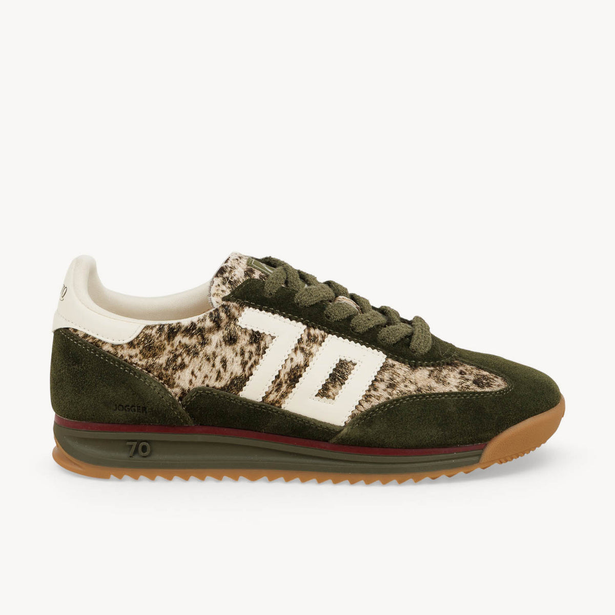 Sneakers Femme BACK70 JOGGER P101 Kaki