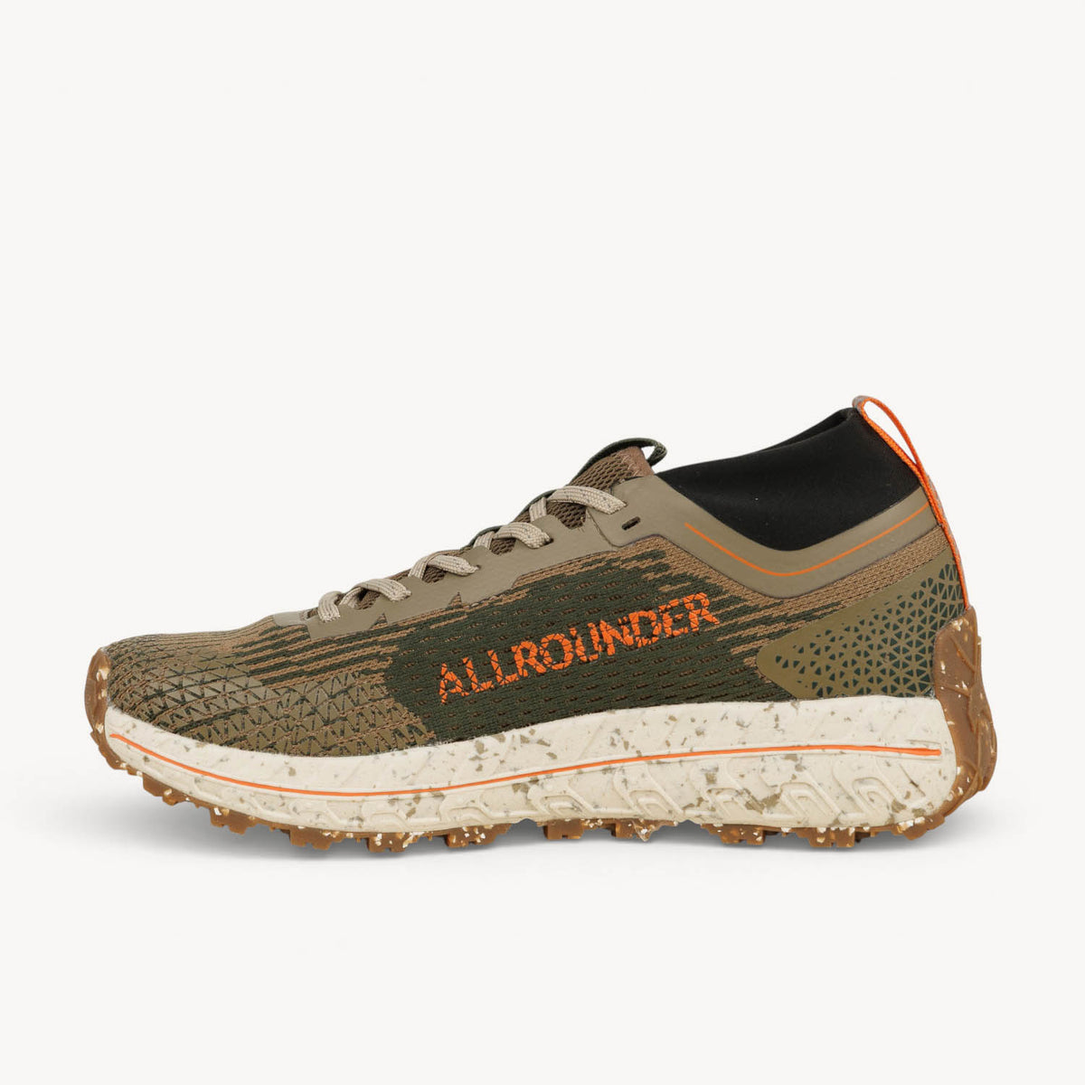 Baskets Femme ALLROUNDER BY MEPHISTO X-GROUND TEX Kaki
