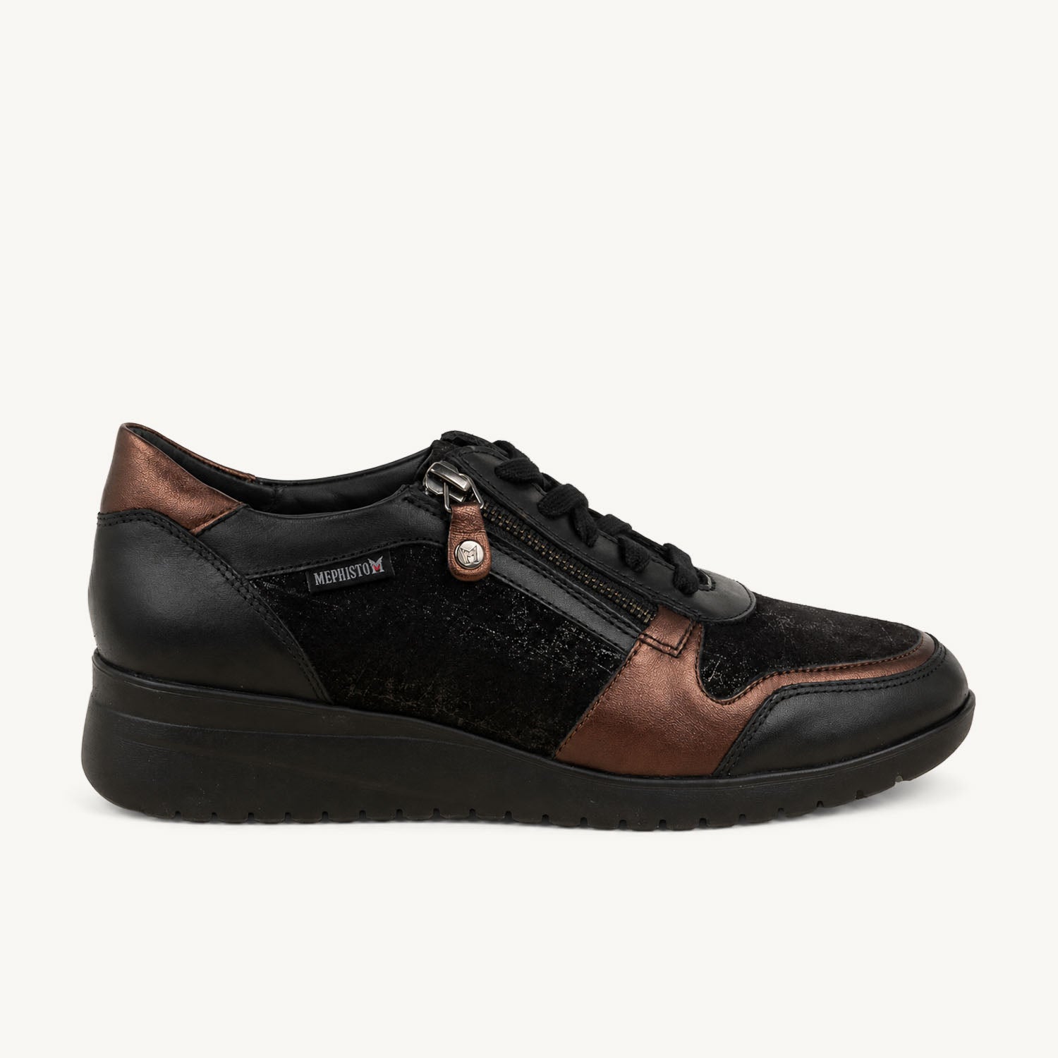 Baskets Femme MEPHISTO IASMINA Noir